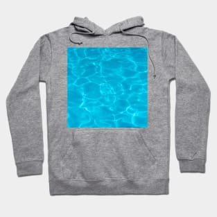 Blue Ocean Waves Hoodie